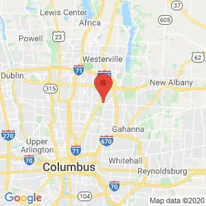 CubeSmart Self Storage – Columbus map