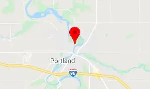 Map for Portland City Dump Station