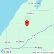 Map for KOA - Door County KOA