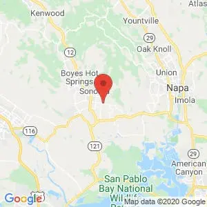 Sonoma RV Storage map