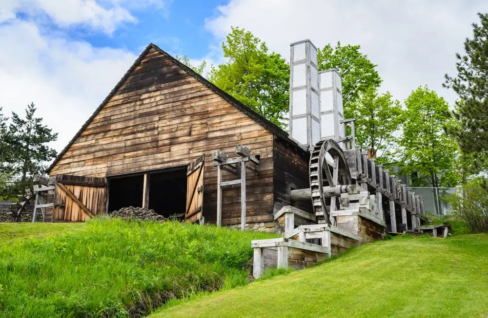 Recently a - Saugus Iron Works National Historic Site