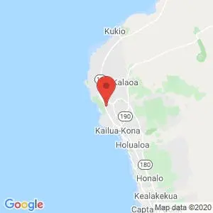 Kailua-Kona Self Storage – Lawehana Street map