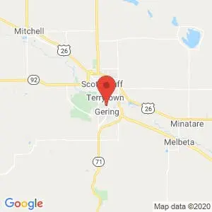 Western Nebraska Moving and Storage map