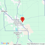 Map for Elkhart County 4H Fair & Agriculture Exposition