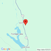 Map for Rest Area - Indian John Hill, Westbound