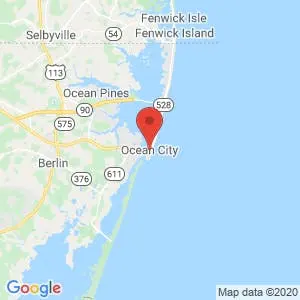 Ocean City map