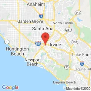Costa Mesa Self Storage map