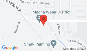 Map for Magna Wastewater Treatment Plant