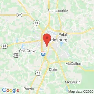 Tellus Self Storage – McInnis map