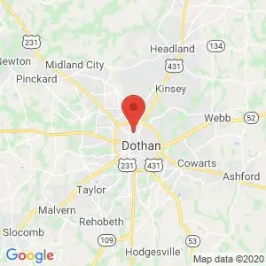 Dothan Mini Storage West map