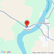 Map for Ceder Shore Resort Campground and R.V.