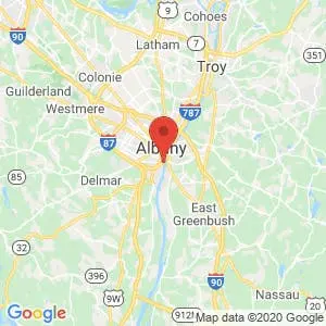 Albany Super Storage map