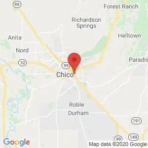 Chico U-Lock-It Self Storage map