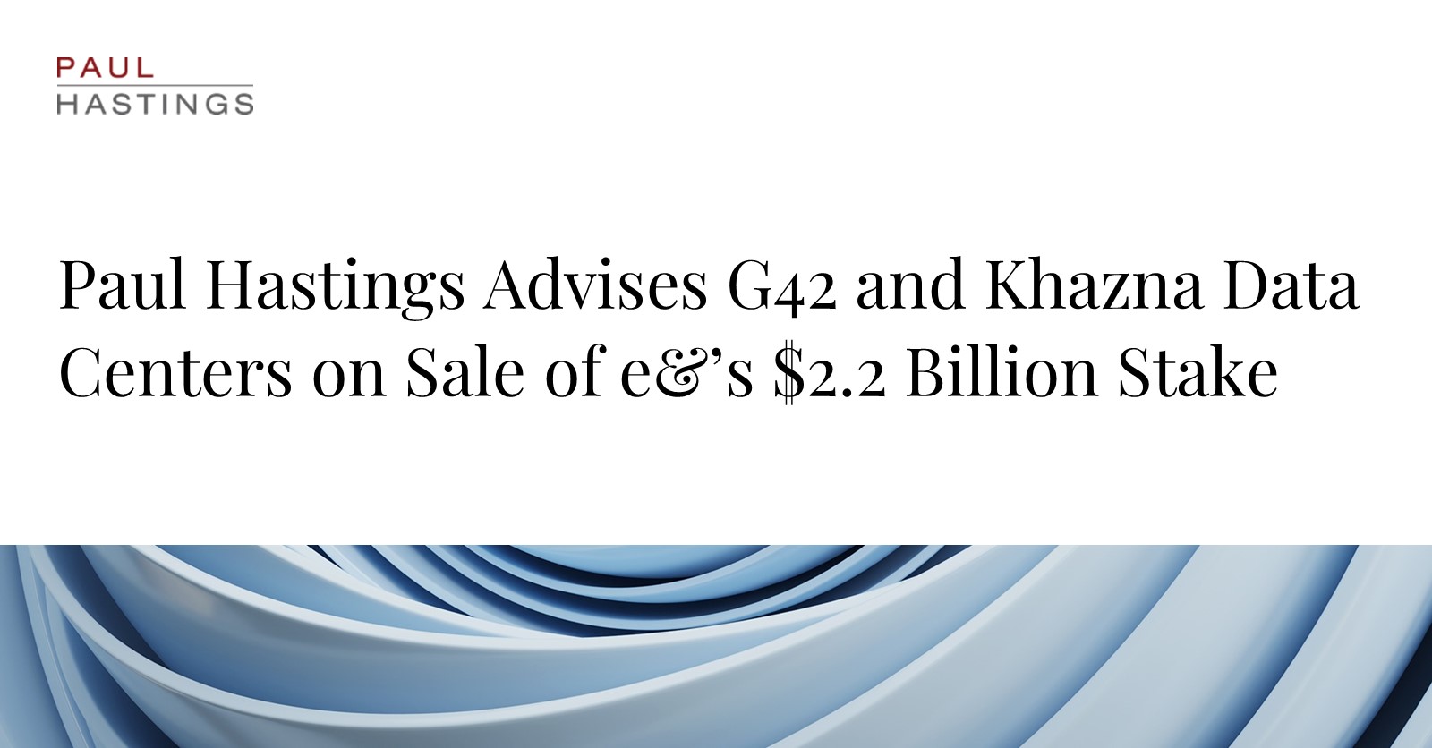 G42 and Khazna Data Centers in $2.2 Billion Deal