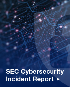 SEC Cybersecurity Incident Report Right Hand Side Banner