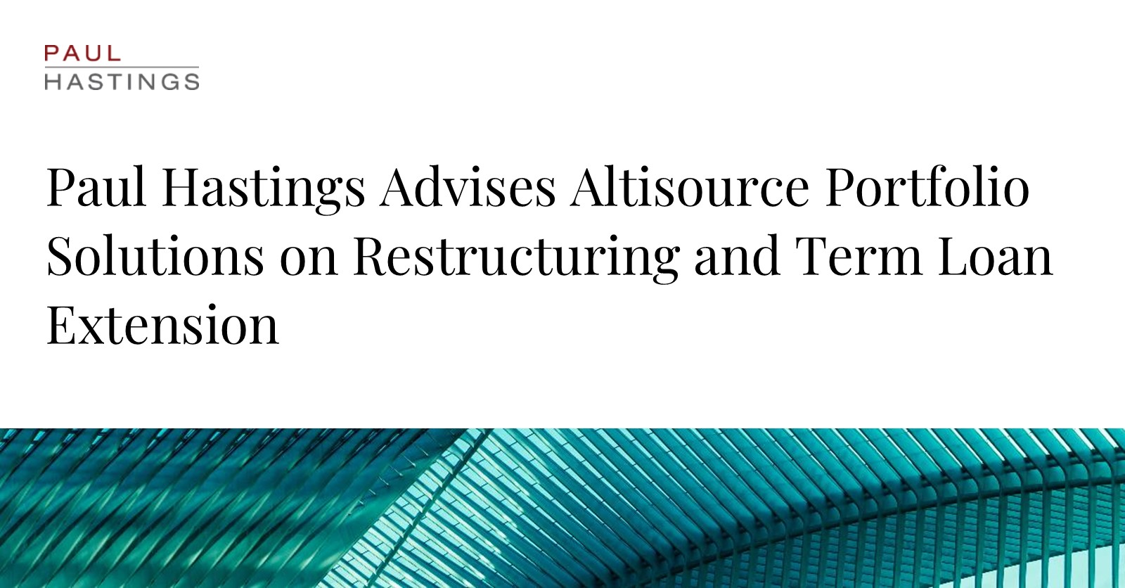 Altisource Modernizes Balance Sheet with Restructuring