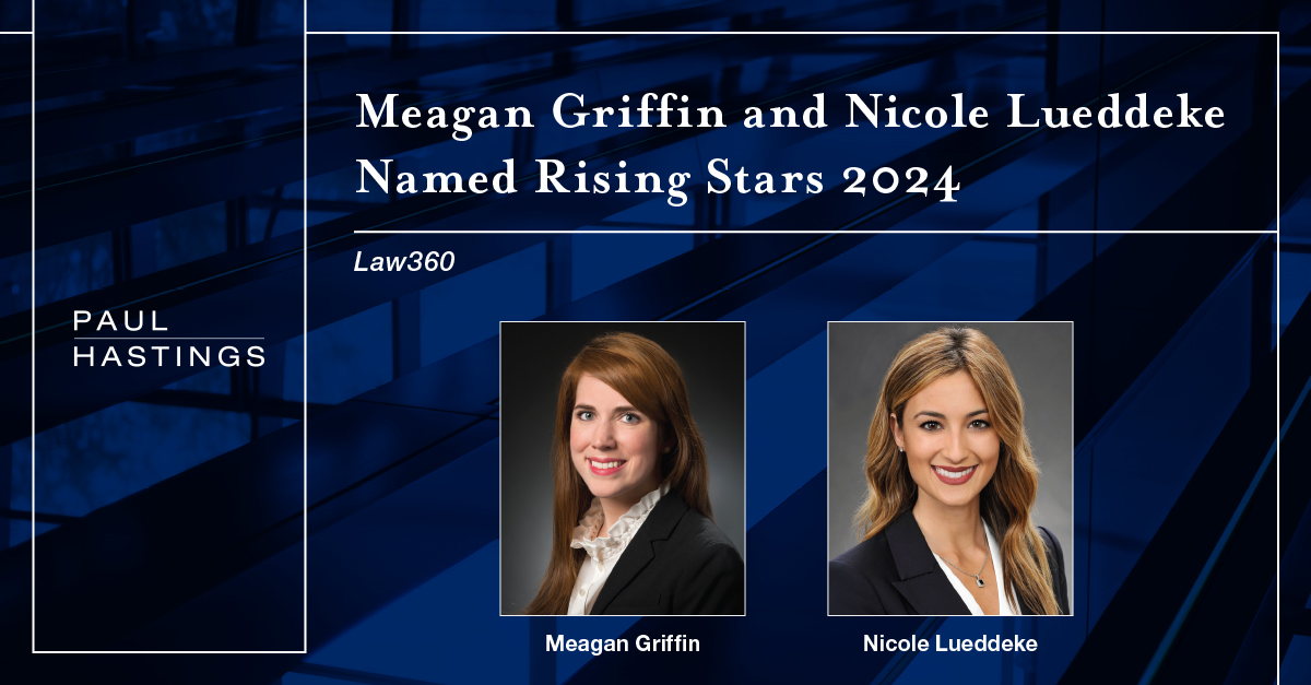 Meagan Griffin and Nicole Lueddeke Named Rising Stars 2024 by ...