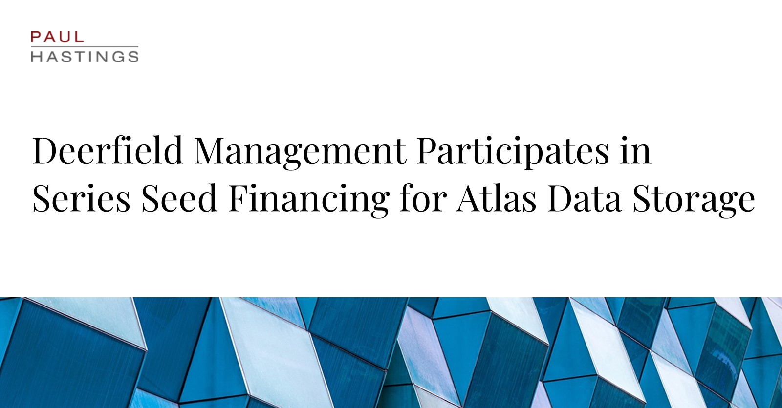 Atlas Data Storage Secures $155M in Series Seed Financing
