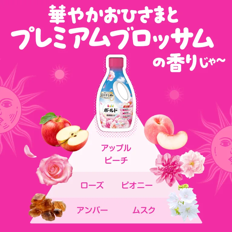 華やかおひさまとプレミアムブロッサムの香り