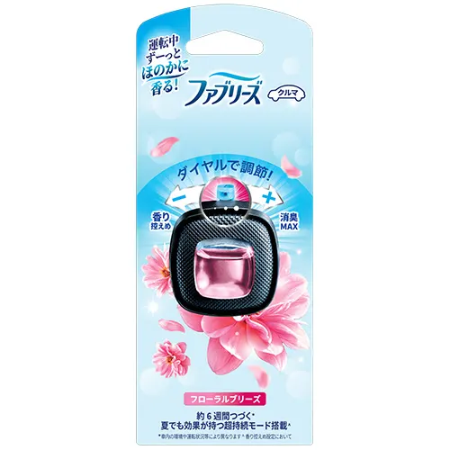 ファブリーズ　クルマ　イージークリップ　フローラルブリーズ