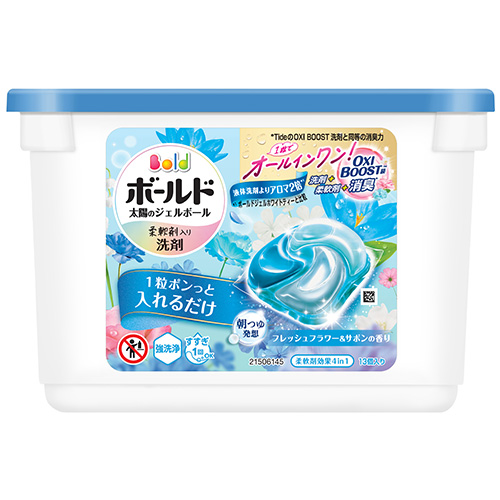 ボールドジェルボール4D フレッシュフラワー＆サボンの香りの香りの