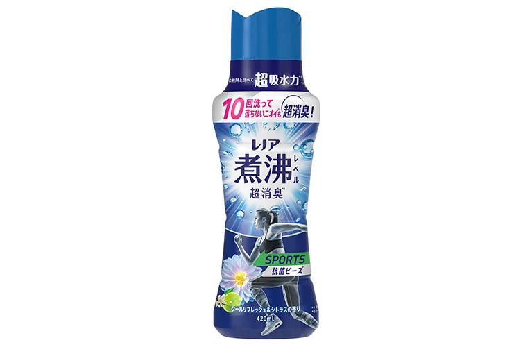 レノア煮沸レベル消臭抗菌ビーズ スポーツ クールリフレッシュ＆シトラスの香り