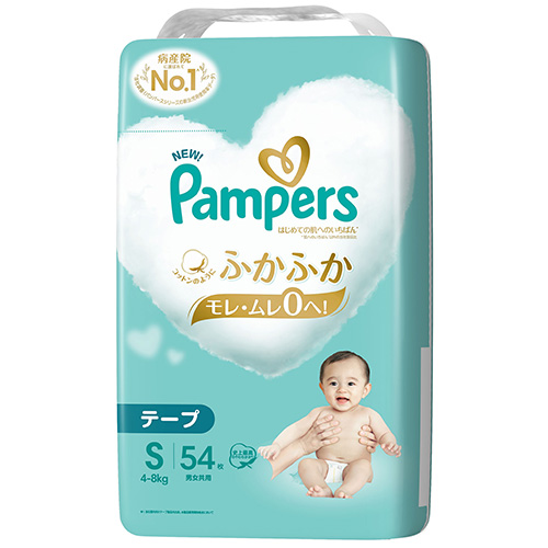 パンパース はじめての肌へのいちばん* テープ Sサイズのクチコミ商品