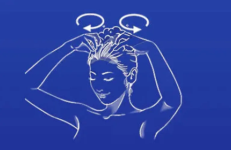 STEP1 シャンプーを使った毛穴ケア