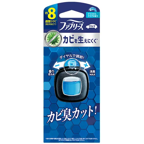 ファブリーズ クルマ イージークリップ 防カビエキスパート クリスタルアクア