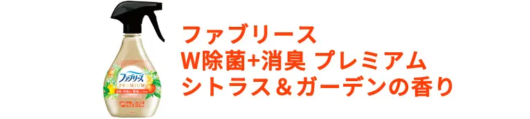 ファブリースW除菌+消臭 プレミアム シトラス＆ガーデンの香り