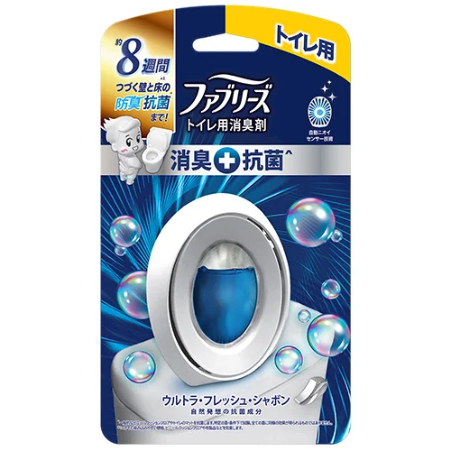 ファブリーズ W消臭 トイレ用 消臭剤＋抗菌 ウルトラ・フレッシュ・シャボン