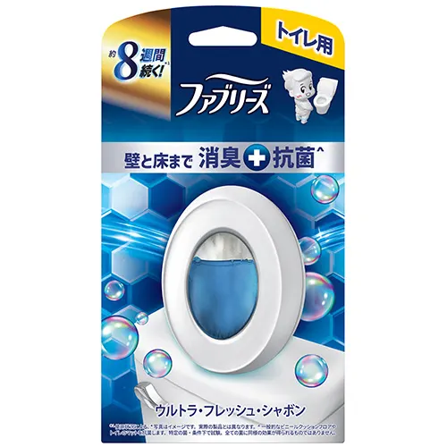 ファブリーズ W消臭 トイレ用 消臭剤＋抗菌 ウルトラ・フレッシュ・シャボン