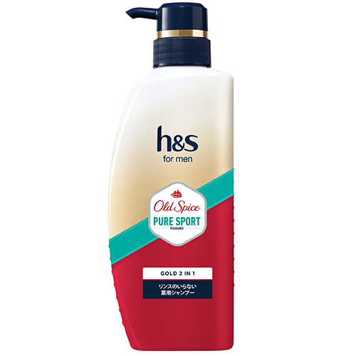 h&s for men ゴールド2in1 リンスのいらない薬用シャンプー オールド