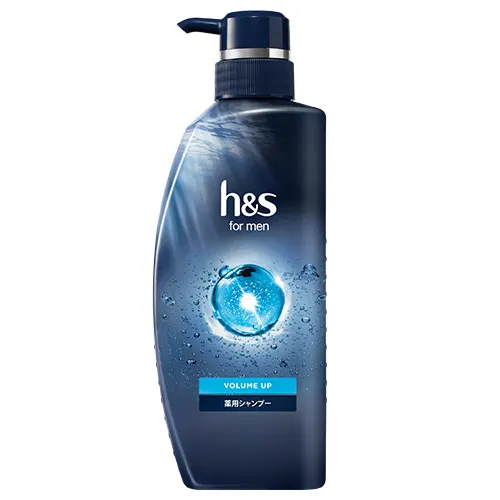 h&s for men　ボリュームアップ　薬用シャンプー