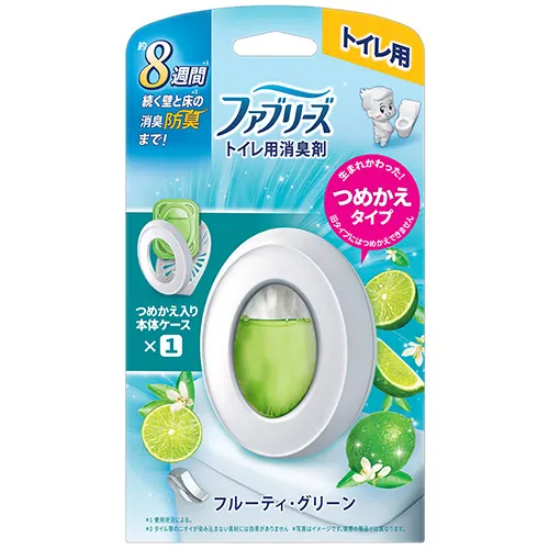 ファブリーズﾞトイレ用消臭剤 フルーティ・グリーン 本体