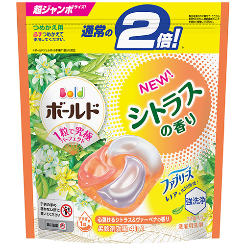 ボールド　ジェルボール   パピィ ボールド P&G ジェルボール 4IN1 つめかえ テラジャンボサイズ
