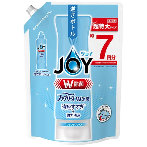 除菌ジョイコンパクトW消臭 フレッシュクリーン 超特大 910ml