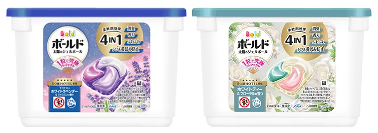 ！「ホワイトラベンダー＆ジャスミンの香り」と「ホワイトティー＆フローラルの香り」