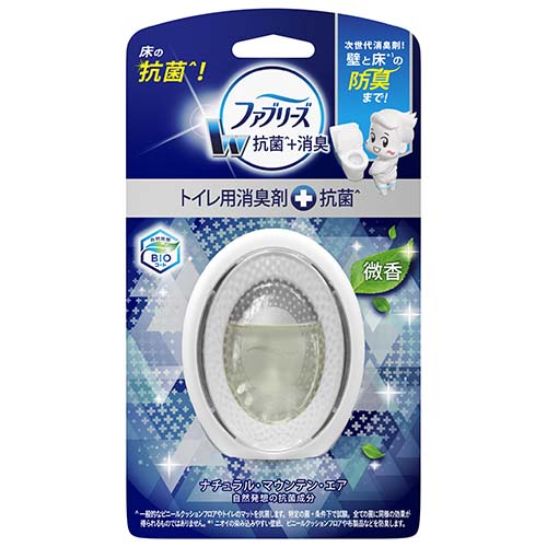 ファブリーズ W消臭 トイレ用 消臭剤+抗菌 ナチュラル・マウンテン・エア