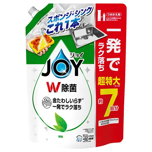 除菌ジョイコンパクト 緑茶の香り 超特大 930ml