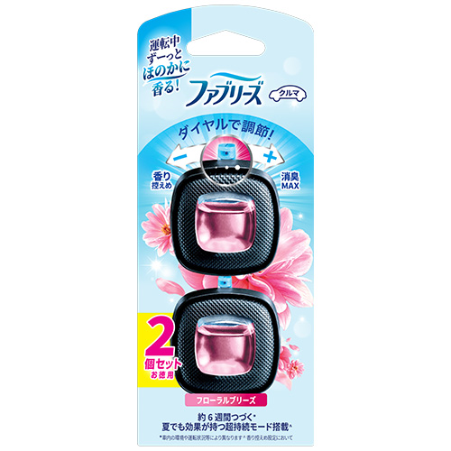 ファブリーズ クルマ イージークリップ フローラルブリーズの製品情報 