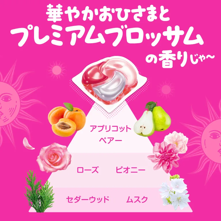 華やかおひさまとプレミアムブロッサムの香り