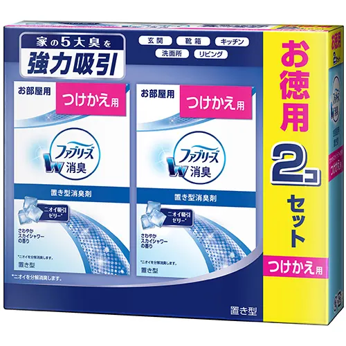 置き型ファブリーズ さわやかスカイシャワーの香り つけかえ用2個パック