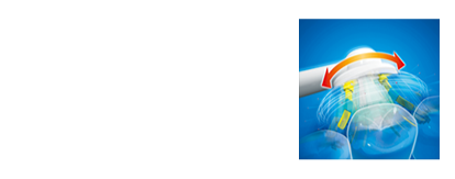 左右回転運動約8,800回／分