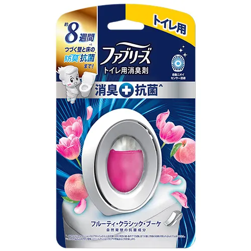 ファブリーズW消臭 トイレ用消臭剤+抗菌 フルーティー・クラシック・ブーケ 6.3mL