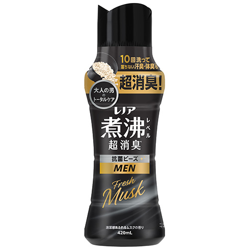 レノア煮沸レベル消臭抗菌ビーズ MEN清潔感あふれるムスクの香りの製品