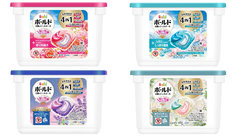 ボールド ジェルボール4D　製品ラインアップ