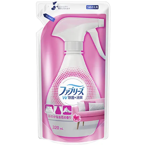 ファブリーズW除菌 ほのかなお花の香り つめかえ 320mL