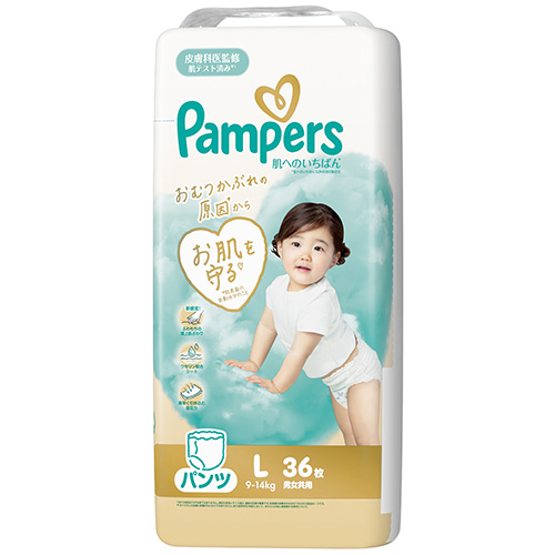 パンパース 肌へのいちばん* パンツ Lサイズのクチコミ商品レビュー
