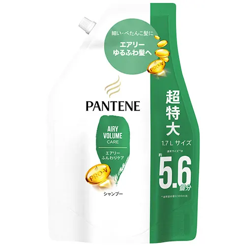 パンテーン エアリーふんわりケア シャンプー つめかえ超特大1.7L 1,700ml